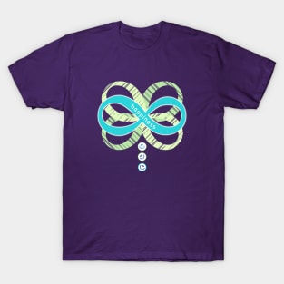 Infinity Happiness - smile design T-Shirt